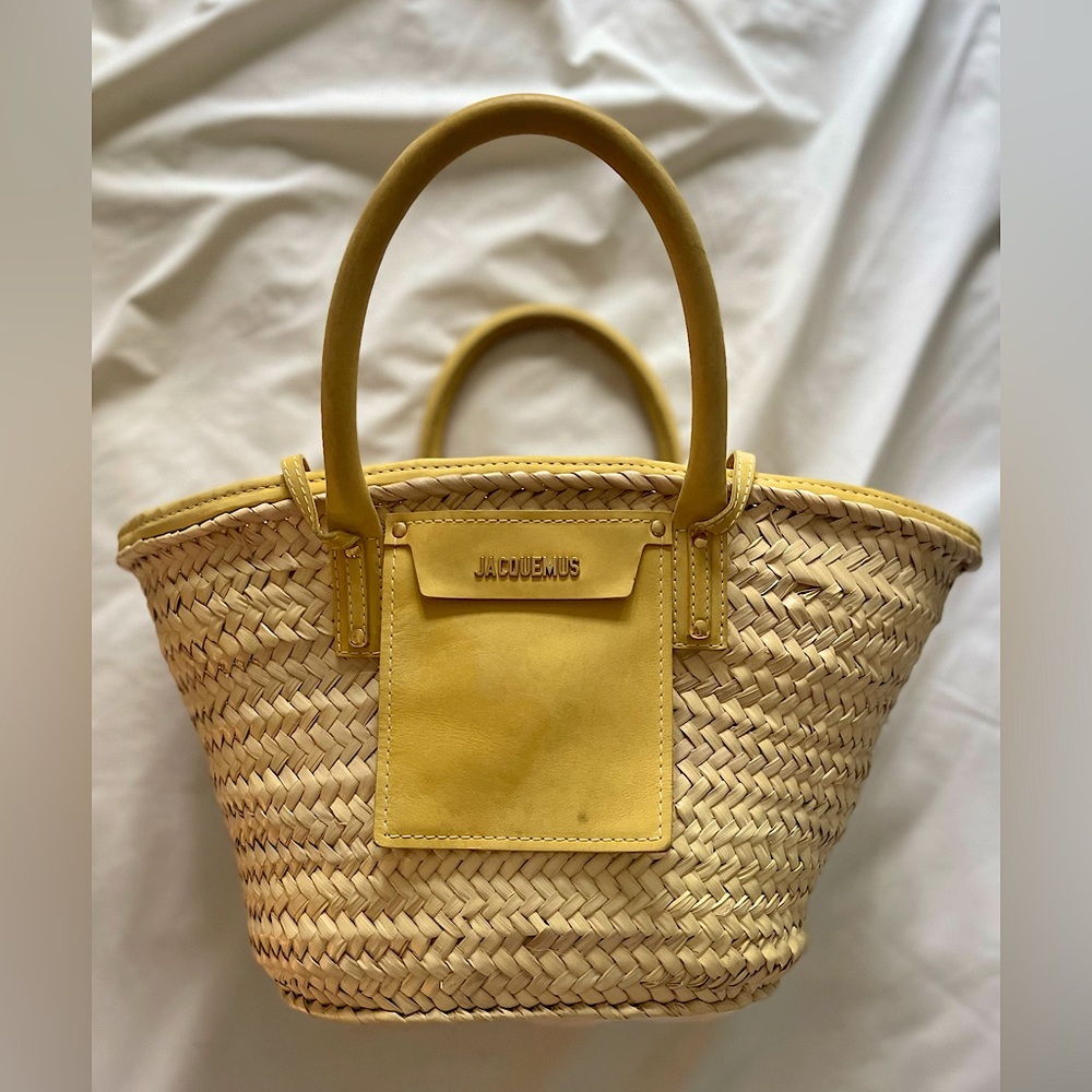 Jacquemus Le Panier Soleil Raffia Bag